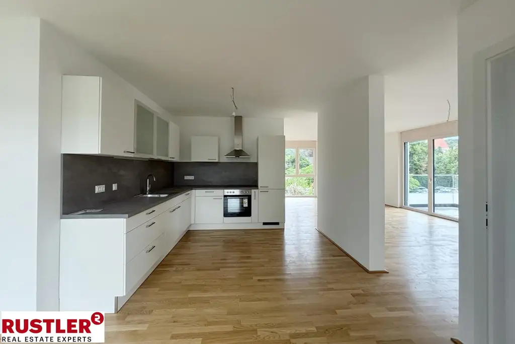 Ruhiges Wohnen im Stadtkern mit Grünblick