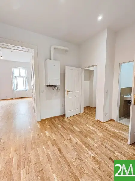 Erstbezug nach Generalsanierung: Geräumige Altbauwohnung nahe U4 Pilgramgasse