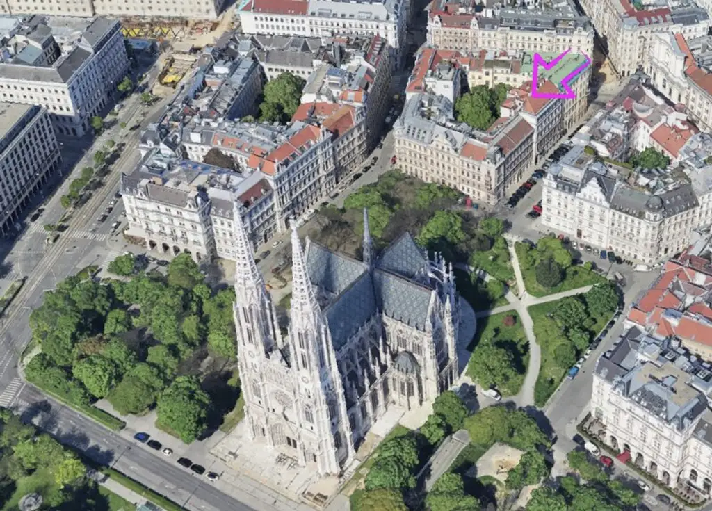 Ferstels Ausblick - baugenehmigter Dachboden in Wiener Bestlage