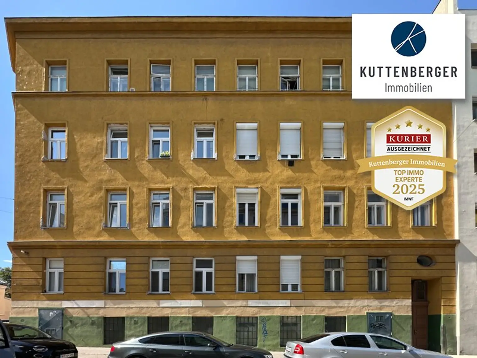 U1-Nähe: Mehrheitsanteil inkl. Rohdachboden mit Parkblick