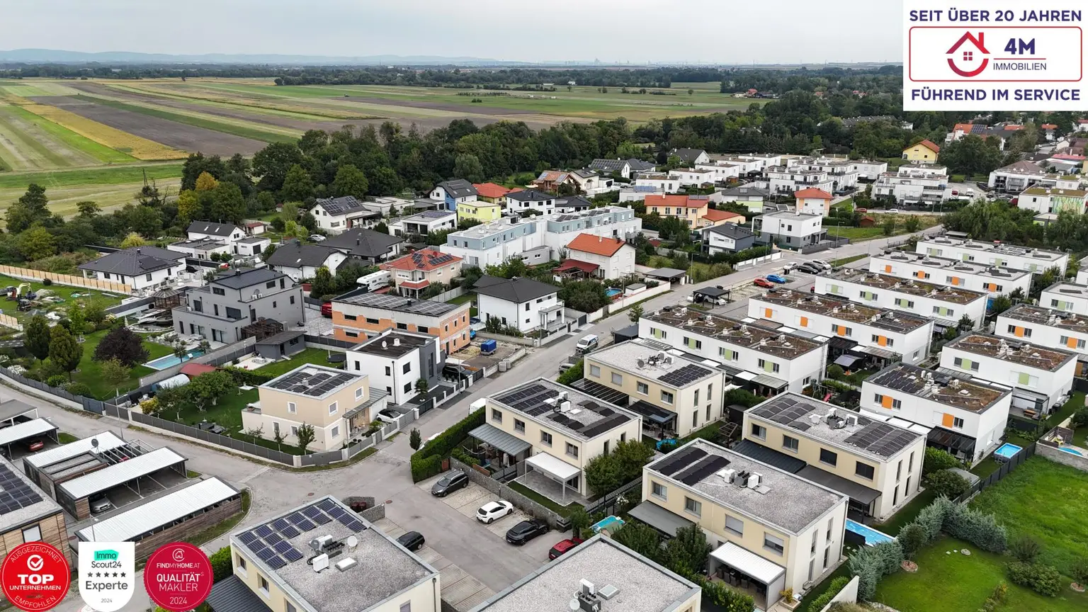 4-Zimmer-Doppelhaushälfte mit Photovoltaik und 3 Stellplätzen