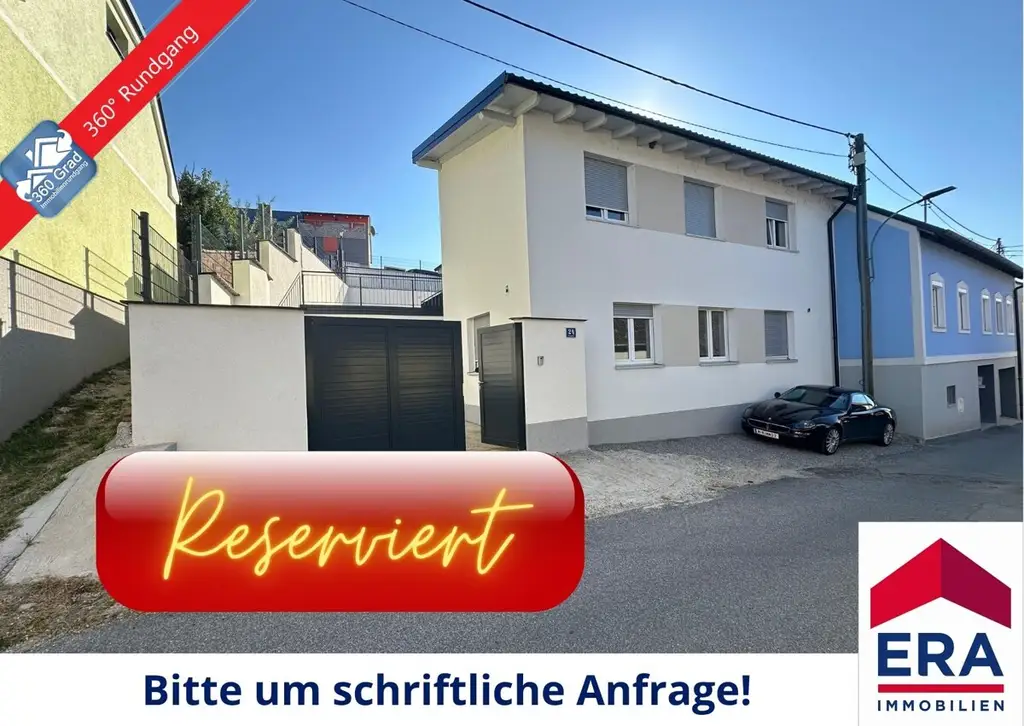 RESERVIERT! Wilfersdorf - Neubau - Erstbezug
Modernes Zweifamilienhaus in ruhiger Zentrumsnähe