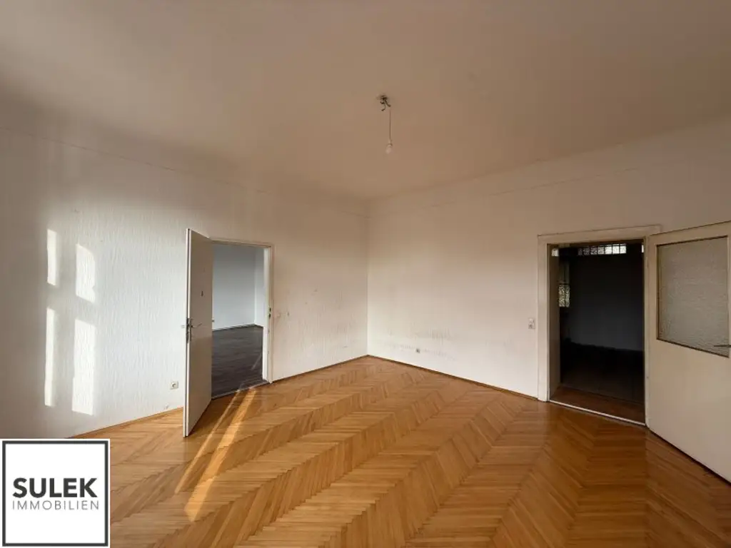 Ganzes Haus zu mieten: 1 Geschäftslokal, 1 Büro, 2 Wohnungen nahe U1