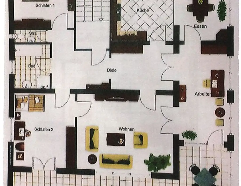 Grundstück mit Altbestand in Freilassing