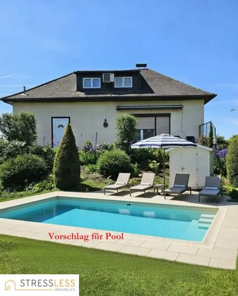 voll unterkellertes Einfamilienhaus in gesuchter Grünruhelage von Korneuburg