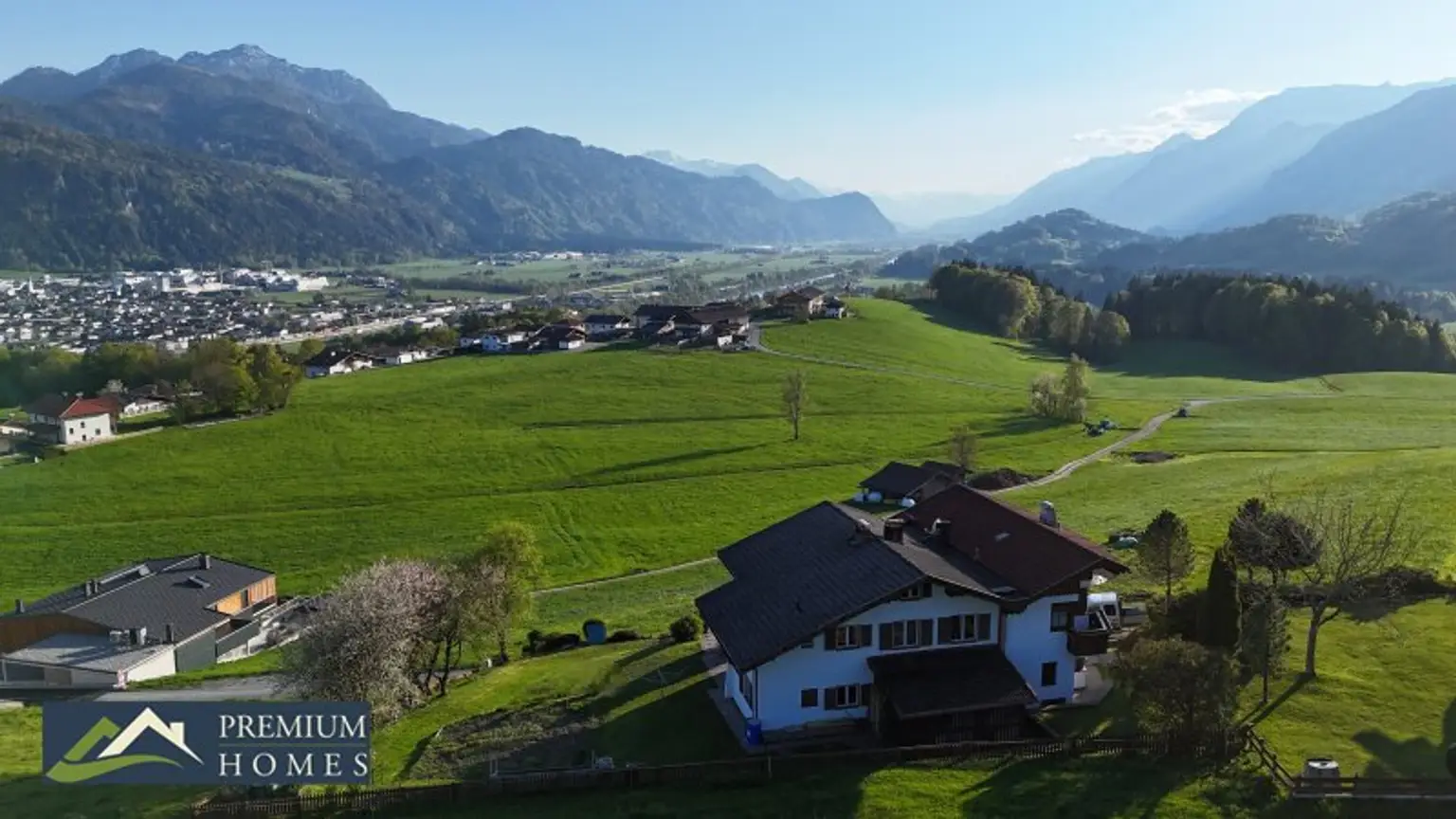 BREITENBACH am Inn - KLEINSÖLL - Baugrundstück 600 m² - Drohnenaufnahme