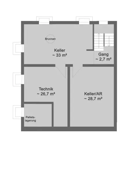 Top gepflegtes, voll unterkellertes Haus mit Ausbaupotential, bei Michelhausen im Tullnerfeld