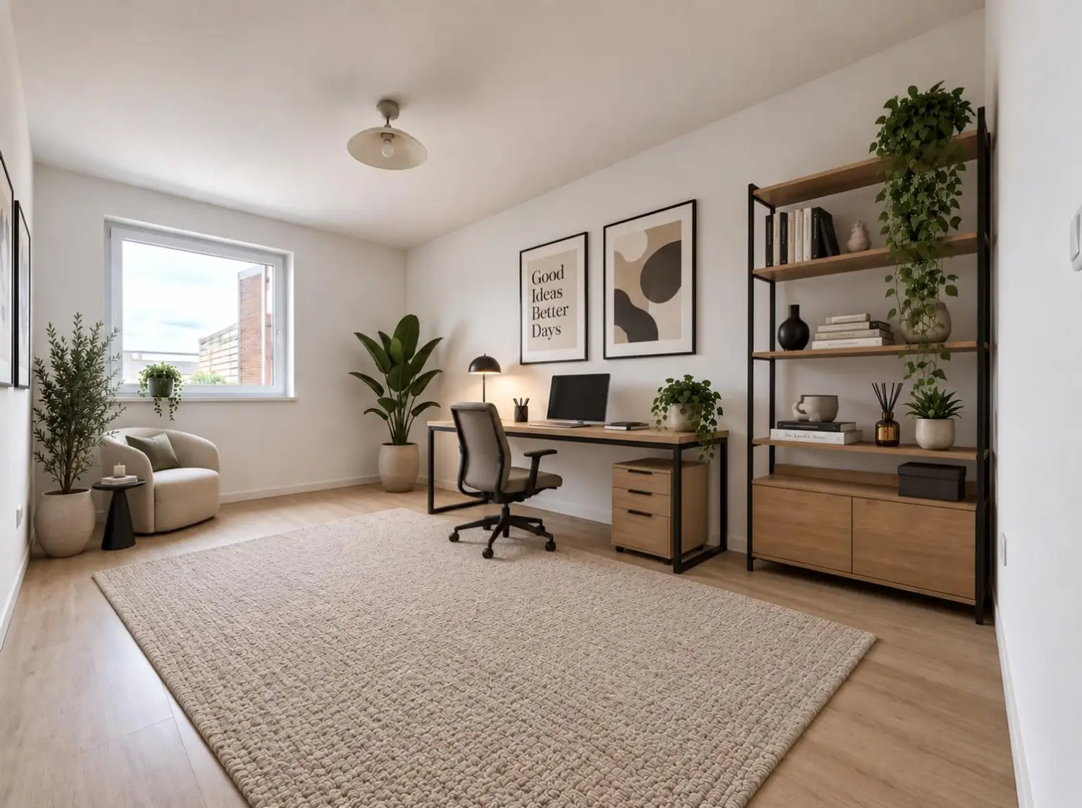 Büro Visualisierung