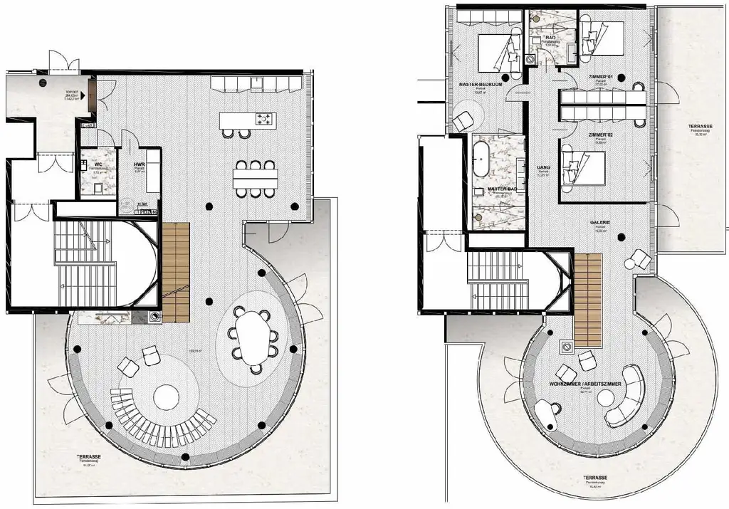 Urbaner Luxus über den Prachtstraßen Wiens