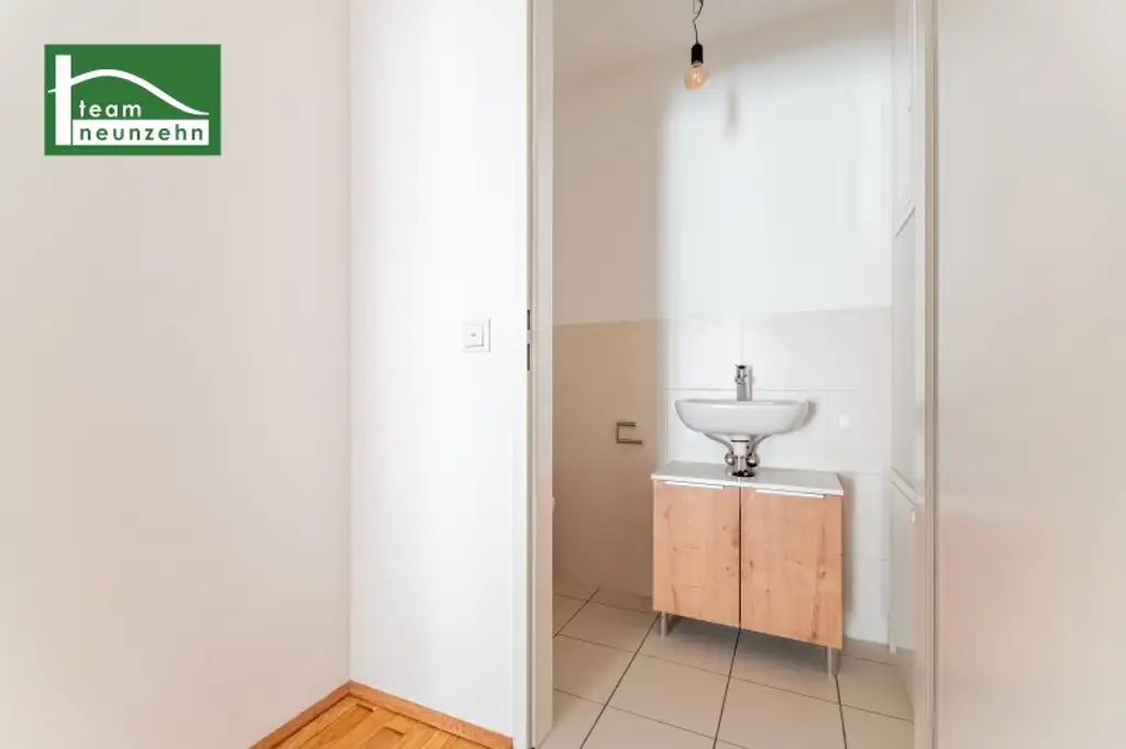 Eigengrund in Bestlage: Begehrte Wohnung inkl. Küche beim Donauzentrum / U-Bahn U1 (Neubau 2018) - 10 U-Bahn-min zum Stepahnsplatz