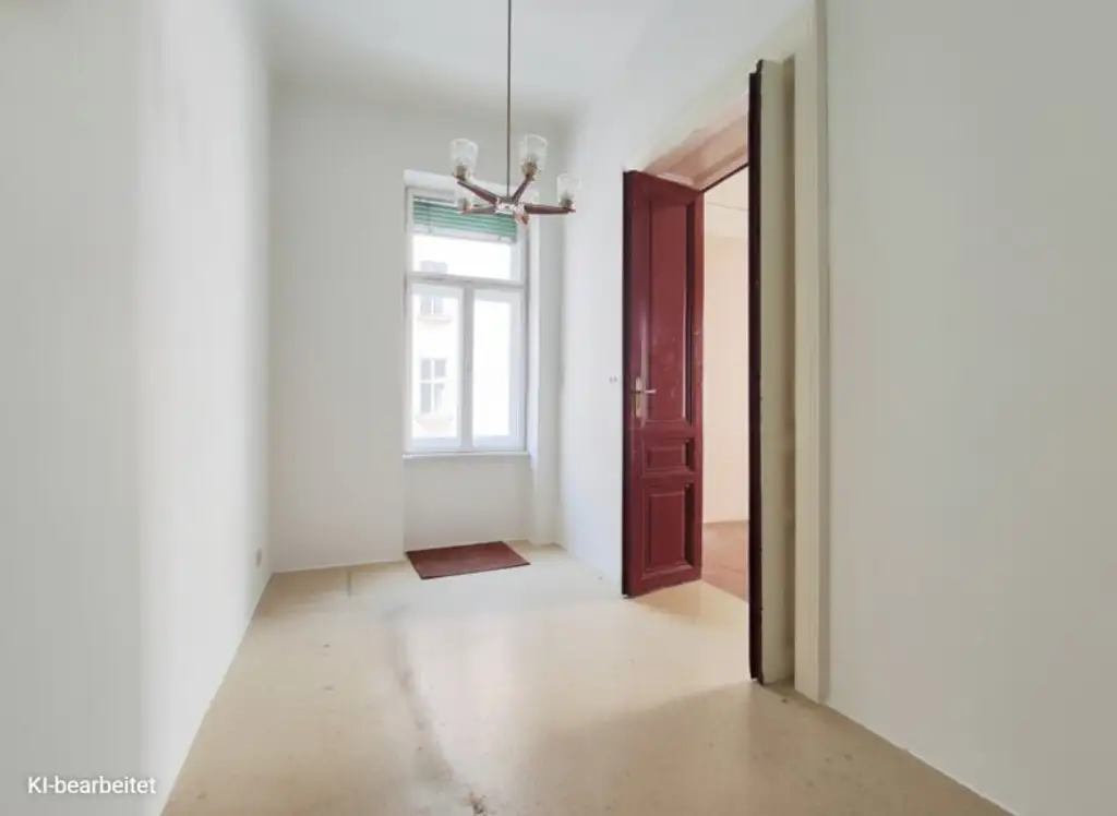 ALTBAU IN ZENTRALER LAGE - 3 zentral begehbare Zimmer durch Umbau möglich!