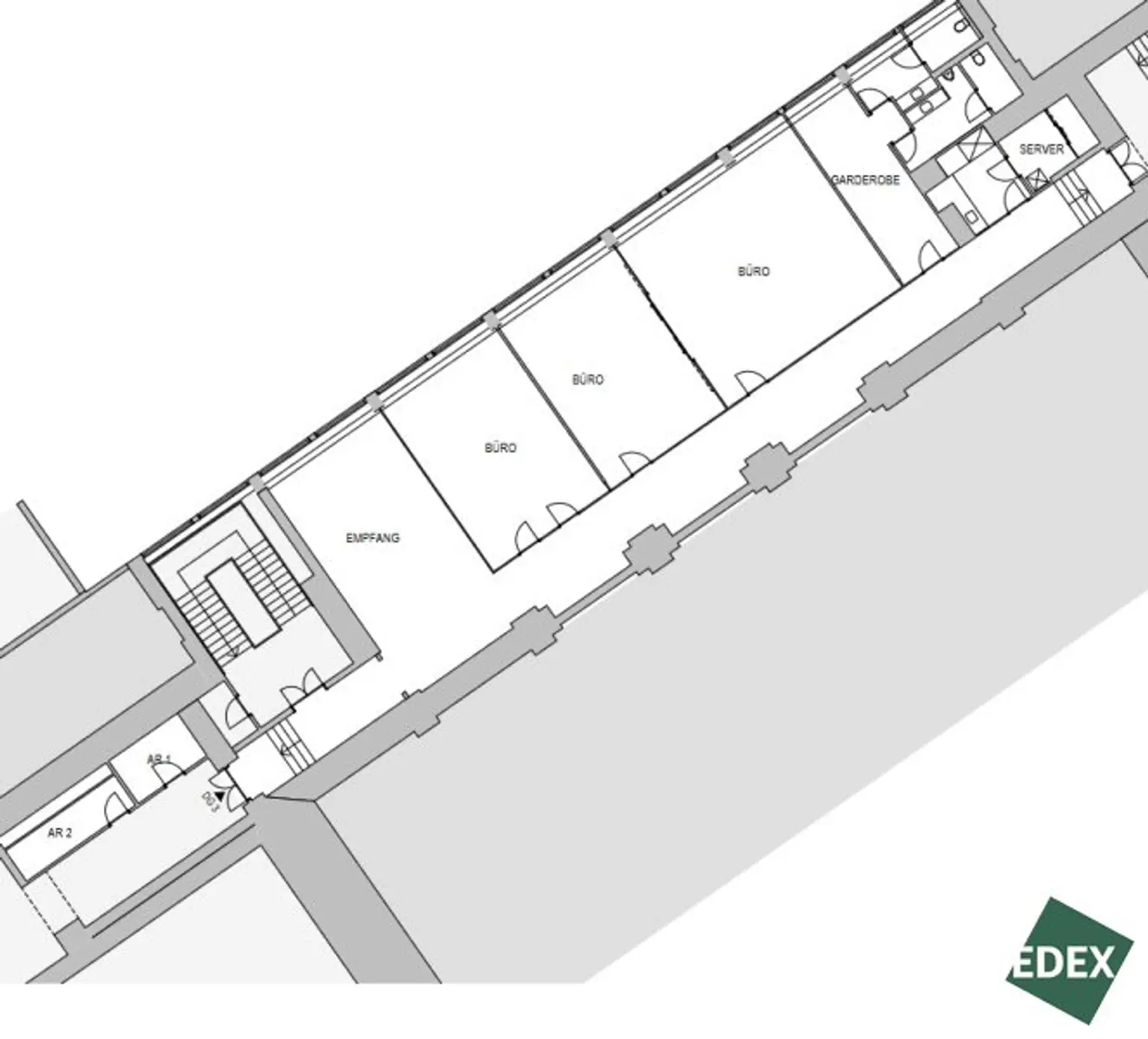 Top Büro in der Börse!