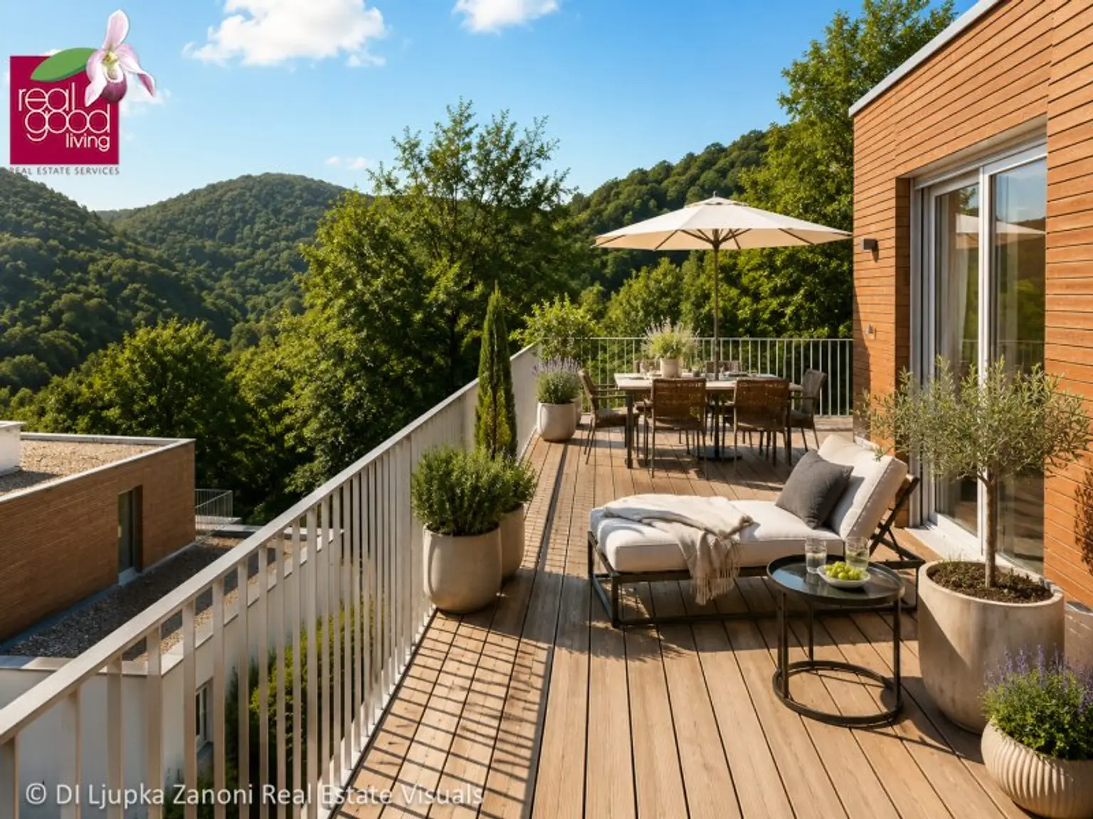 FÖHRENBERGE RESIDENCES – VILLA III Skyline Edition. Größte Villa. Weitester Blick. Möbliert. Klimatisiert.