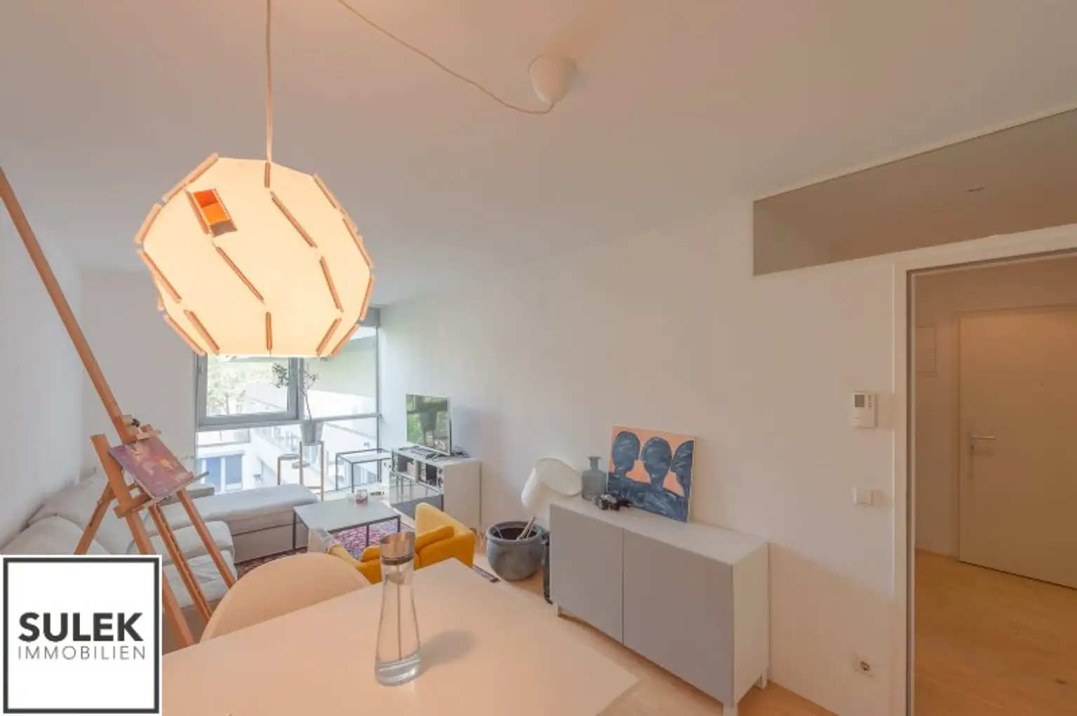 Grünblick in den Innenhof: helle 2-Zimmer Neubauwohnung ~ Kaiserstr. 68 ~ ab 1.1.26!!