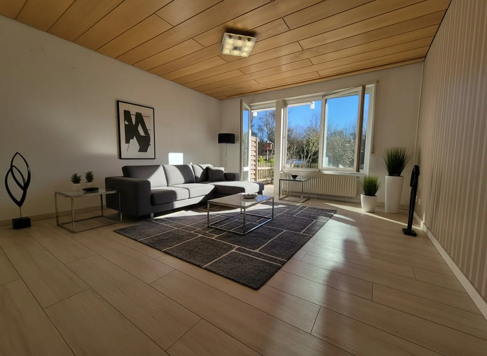 Illustratorische Einrichtung Wohnzimmer