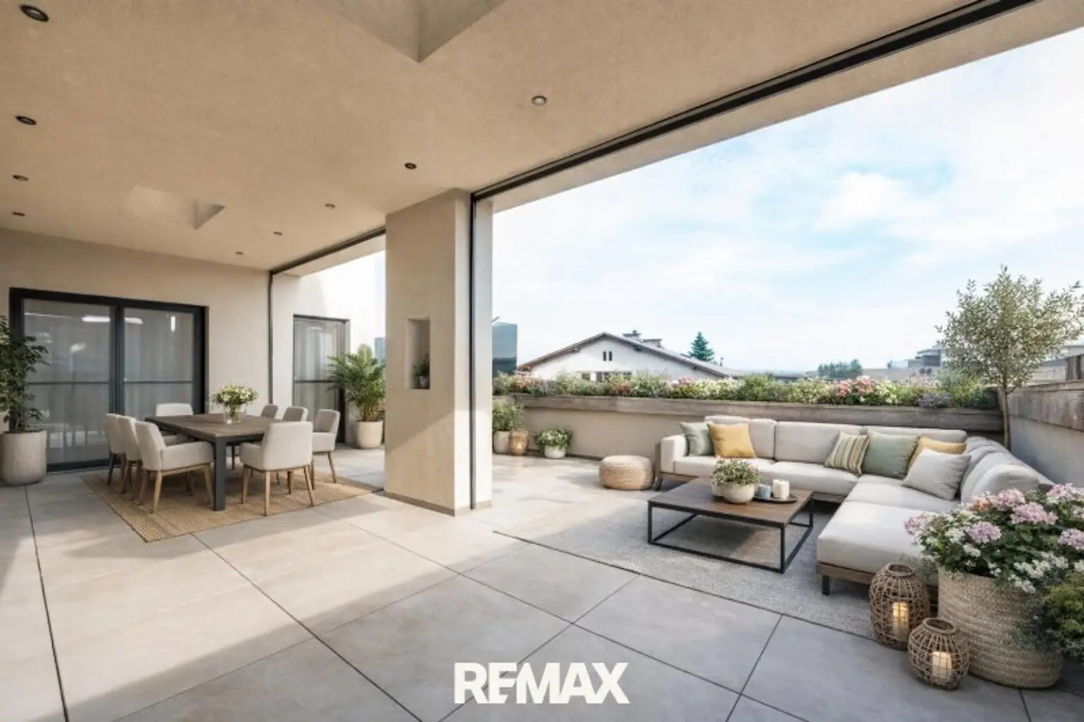 Terrasse Einrichtungsbeispiel