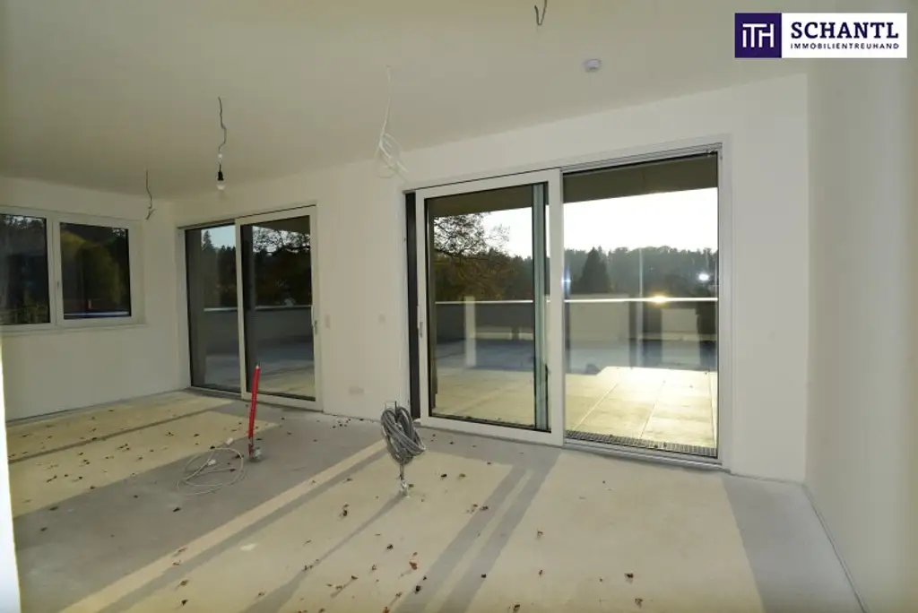 Wohnen im Grünen - Exklusive Maisonette-Neubauwohnung in Graz-Mariatrost mit modernem Komfort und idyllischer Aussicht! PROVISIONSFREI!
