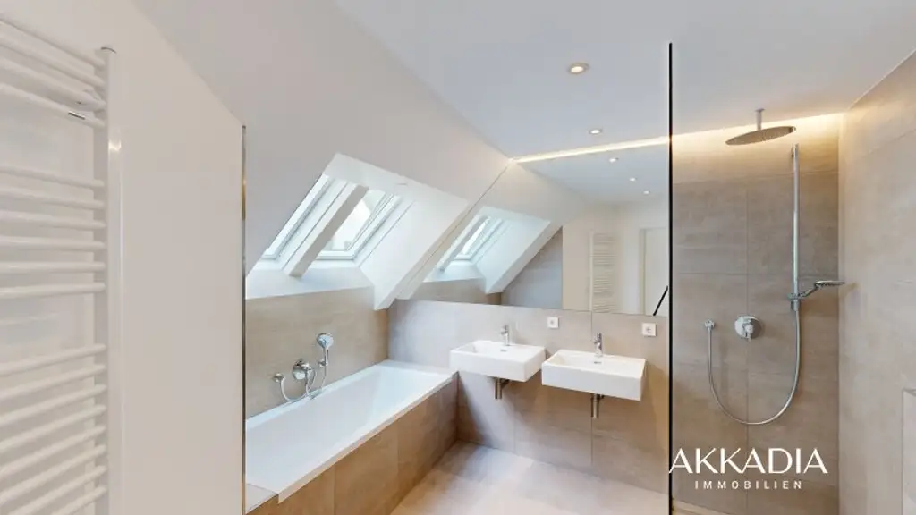 ZUR SCHÖNEN AGNES – Exklusive 5-Zimmer-Dachgeschoss-Maisonette mit 3 Terrassen im grünen Sievering – PROVISIONSFREI