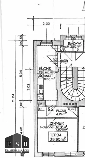 Praktische und helle 1-Zimmer-Wohnung nähe Siebenbrunnenplatz - teilmöbliert