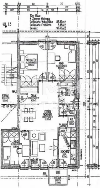 Grundriss Plan Pichling
