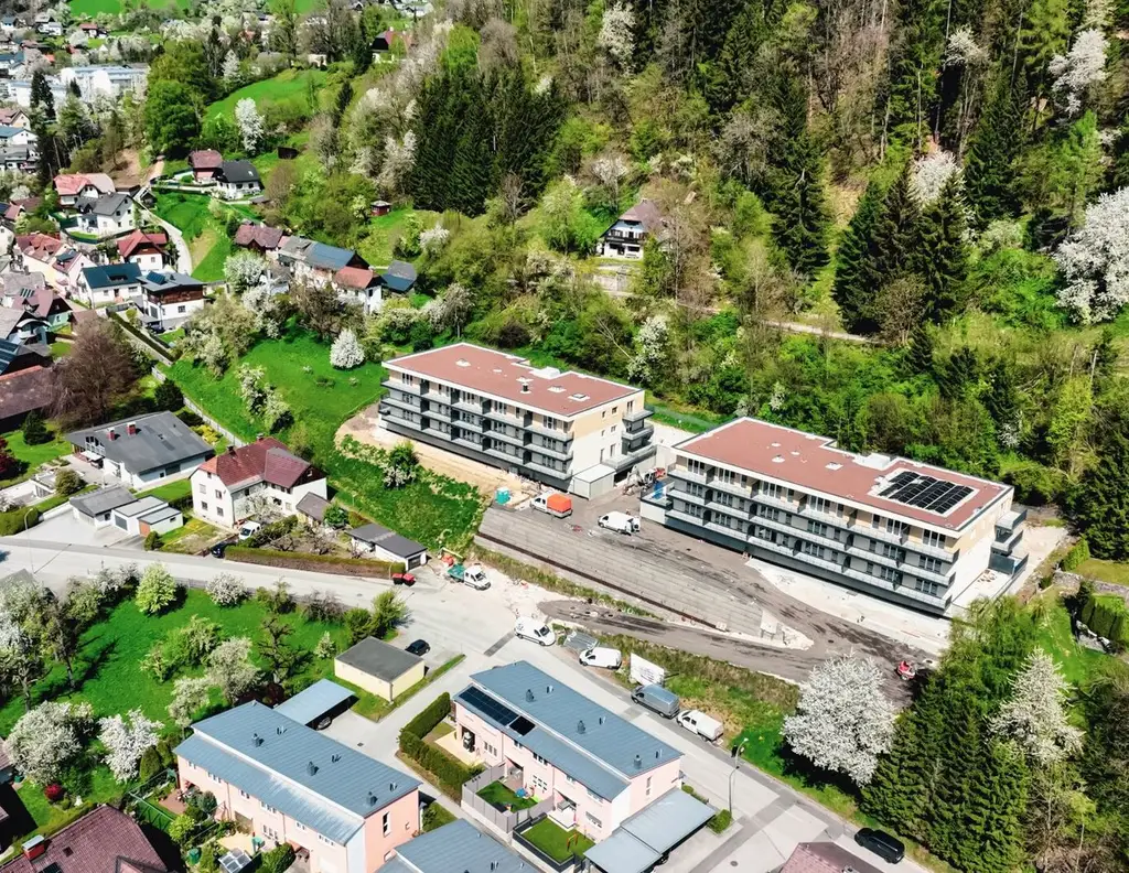 EIGENHEIM ODER ZWEITWOHNSITZ: 2-Zim.-Gartenwohnung mit unverbaubaren Blick ins Ennstal