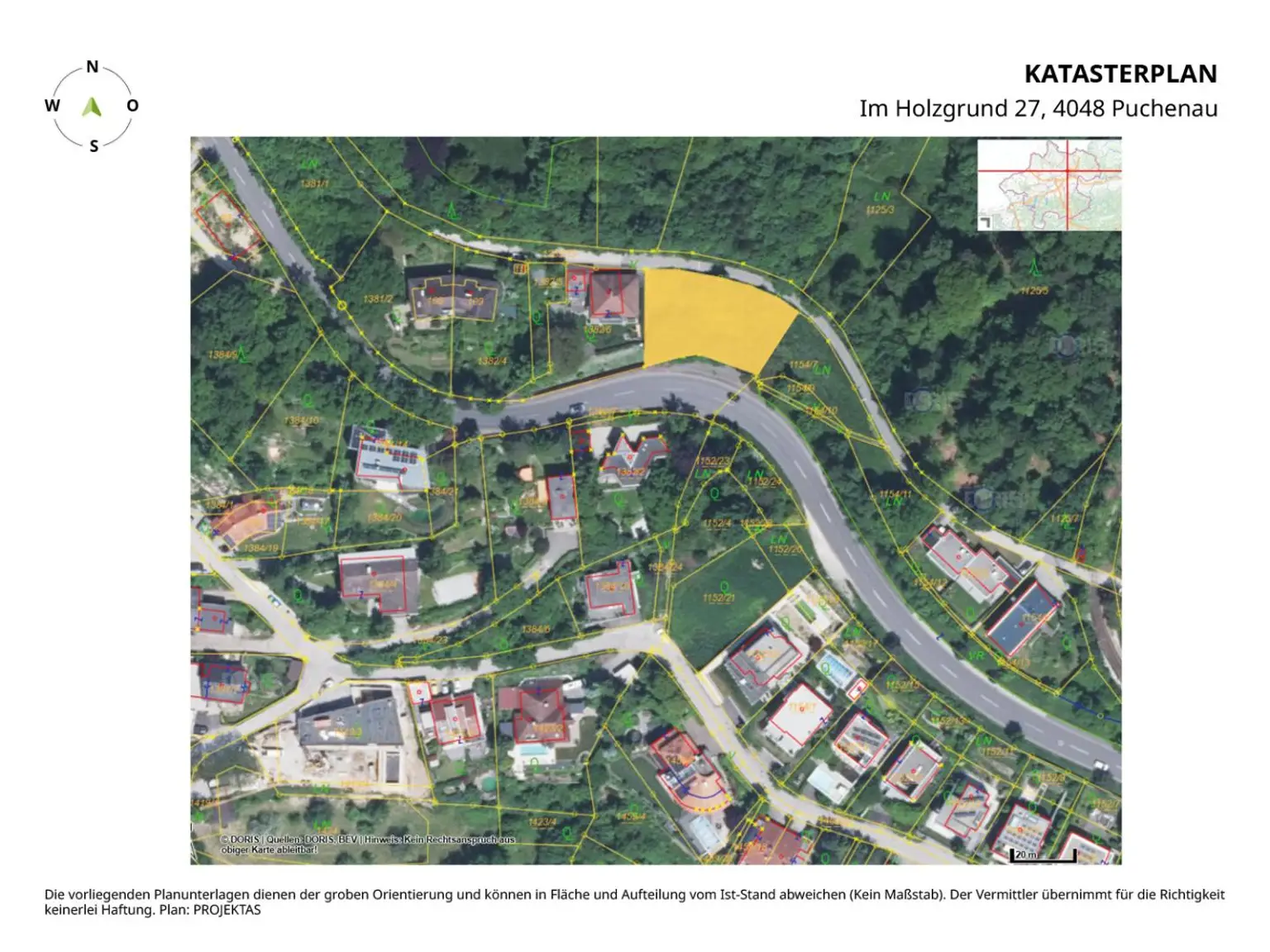 Baugrund mit Südausrichtung am Pöstlingberg