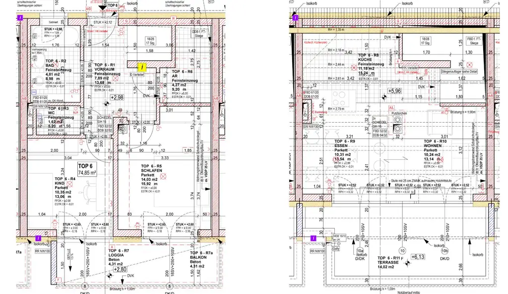 Helle Terrassenwohnung inkl. Einbauküche - Feldkirchen Audorfsiedlung - Top 06