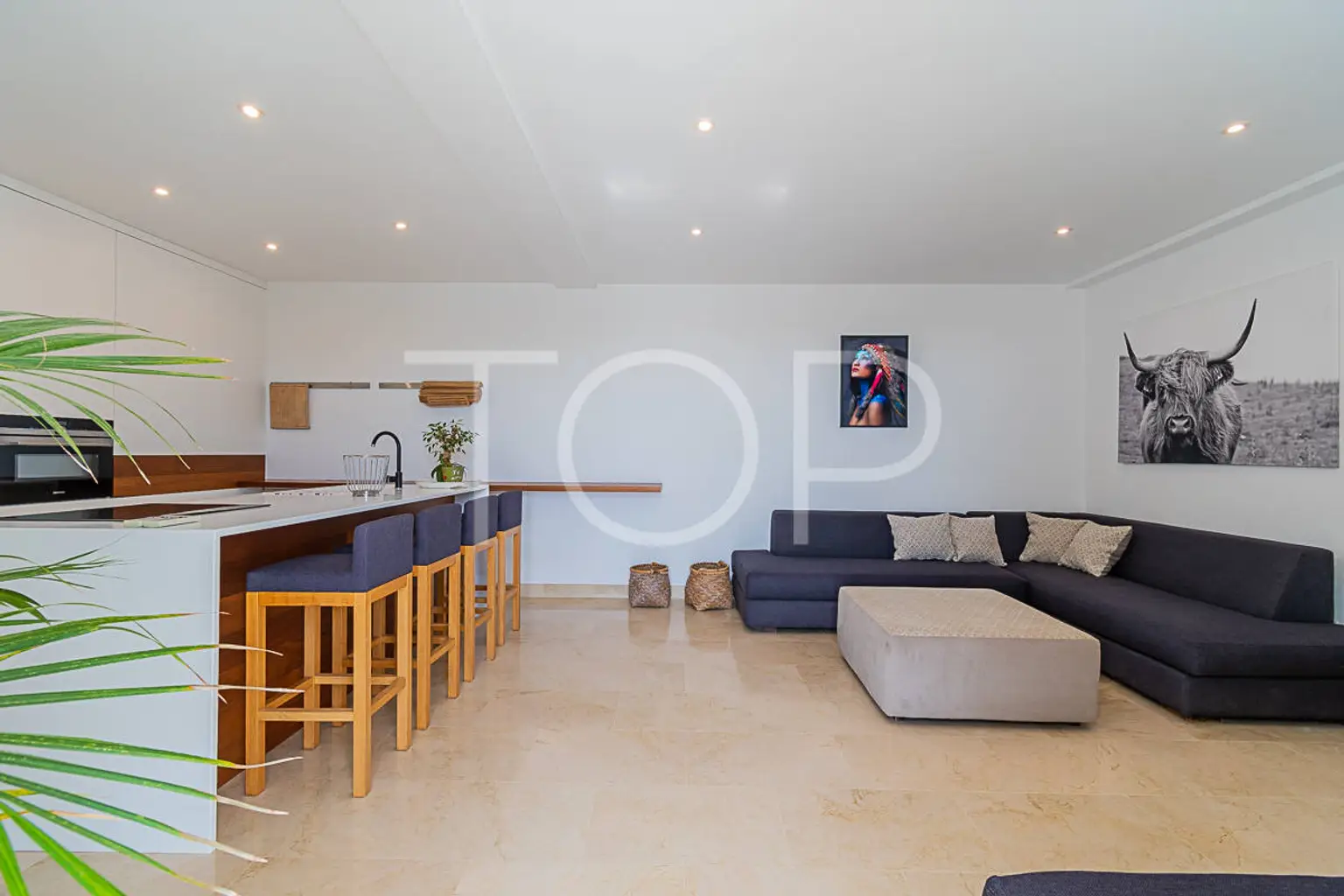 Apartament-La-Caleta-Livingroom-Tenerife-2