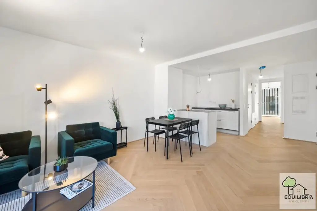 PROVISIONSFREI FÜR DEN KÄUFER! NEUBAU- FERTIGGESTELLTES PROJEKT- KEIN RISIKO!  - Wohnung mit Loggia & Terrasse  bei  der alten Donau!