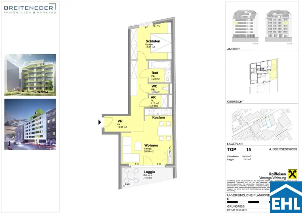 *Ab 01.11* Freundliche 2-Zimmer-Wohnung in zentraler Lage