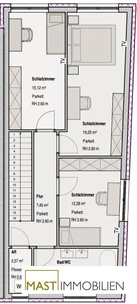 Eckreihenhaus in Zentrumslage von Strasshof – Wohnen im Grünen bei Wien!