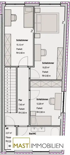 Eckreihenhaus in Zentrumslage von Strasshof – Wohnen im Grünen bei Wien!