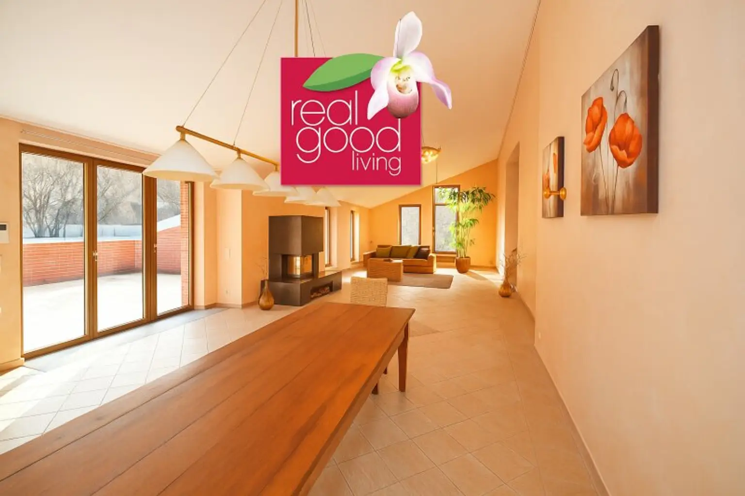 Exklusive Villa mit Pool, Terrassen, Wintergarten & Garage mit ca. 100 m² in Klosterneuburg-Weidling !!