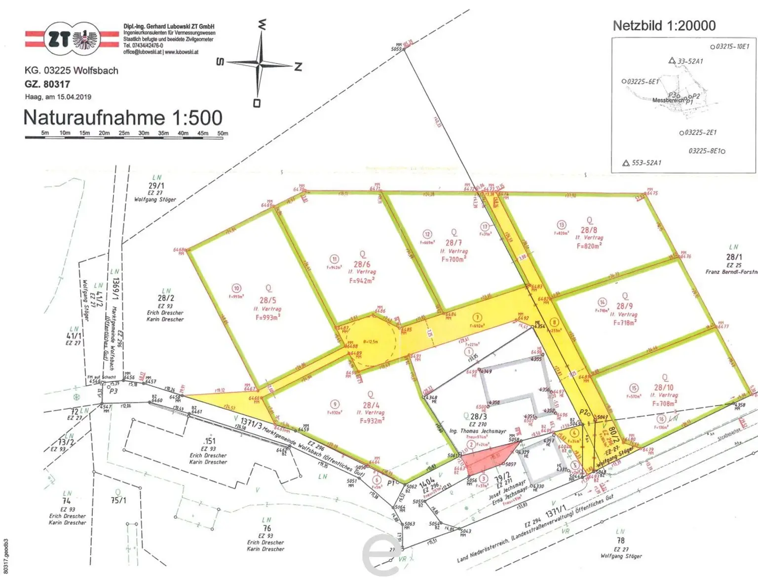 Attraktives Baugrundstück in Wolfsbach - 932m² für individuelle Träume