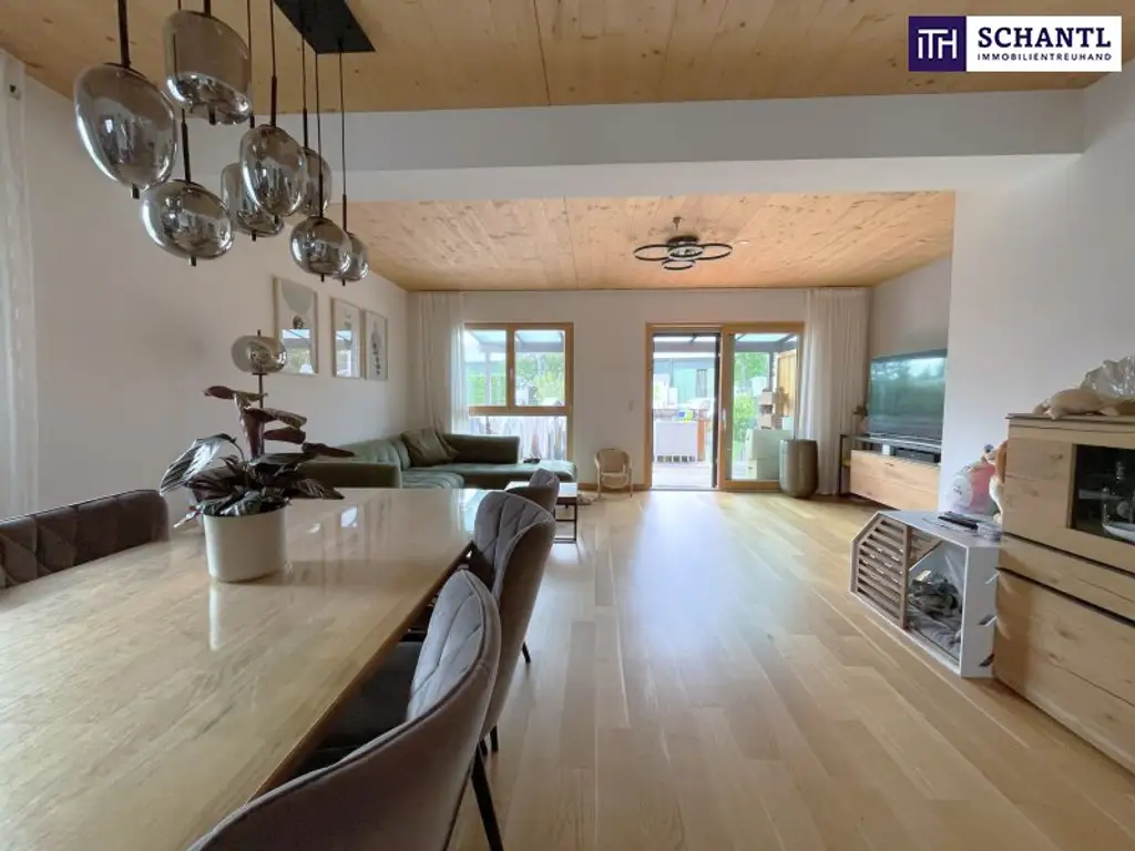 Familienfreundliches Wohnen mit Stil: Sonniges Haus mit Keller, großem Garten, Carport und exklusiver Ausstattung im begehrten Perchtoldsdorf!