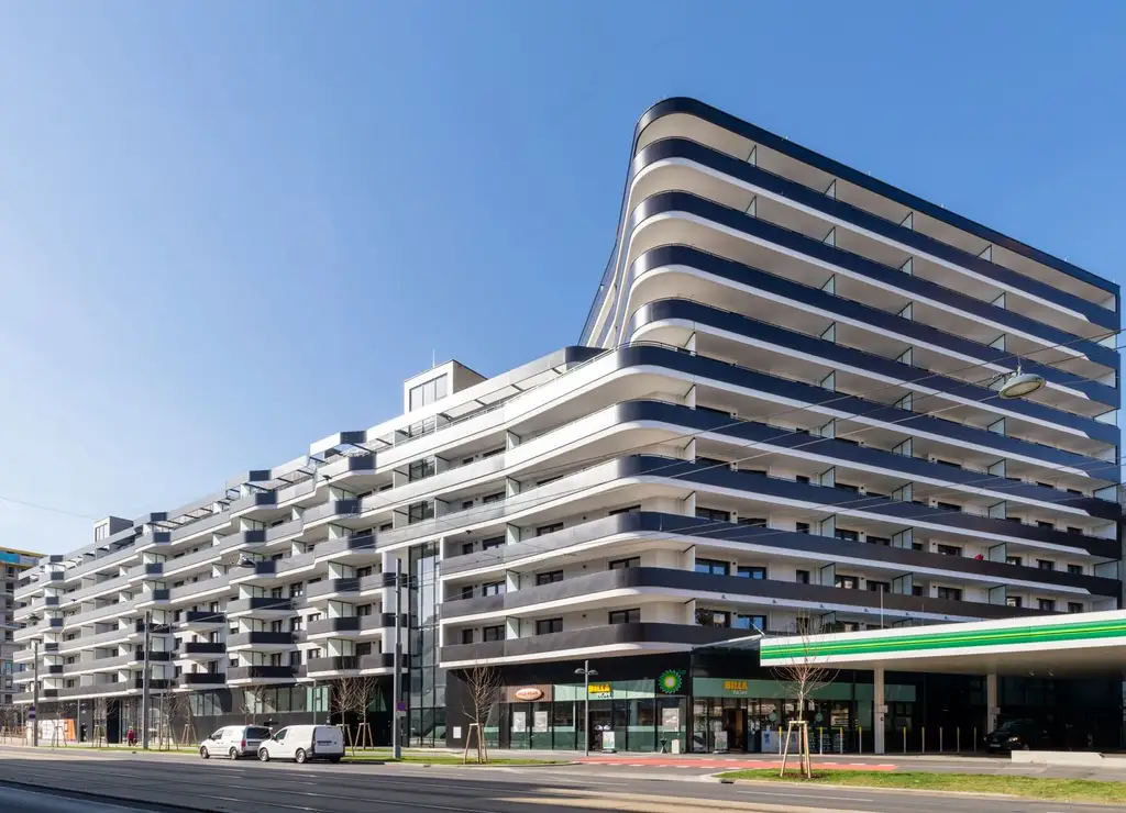 Dachgeschoss-Maisonette mit Garten direkt bei U1 Hauptbahnhof - Neubau Erstbezug + Jahreskarte Öffis