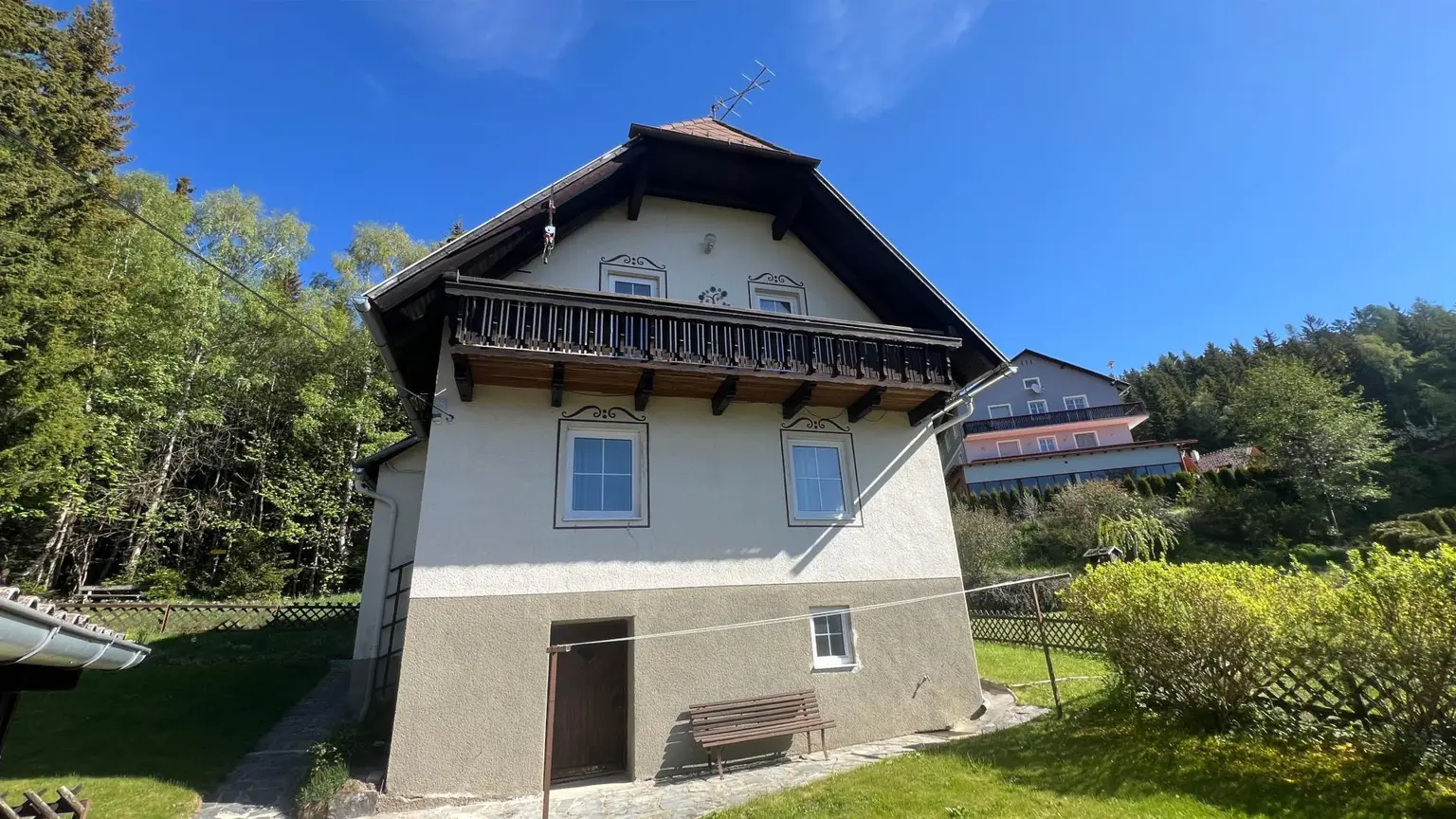 Ansicht des Hauses