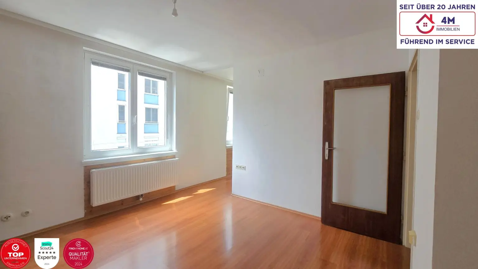 1-Zimmer-Neubauwohnung – nur 200 m von der Millennium City