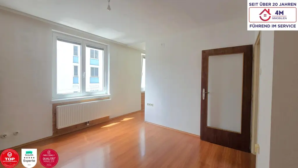 1-Zimmer-Neubauwohnung – nur 200 m von der Millennium City