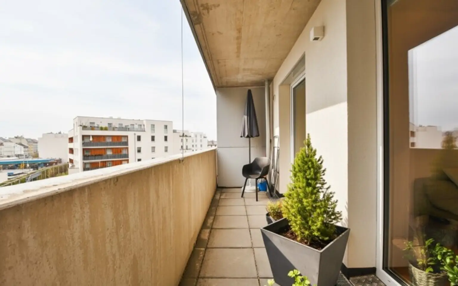 Charmante Neubauwohnung mit sonniger Loggia in Floridsdorf