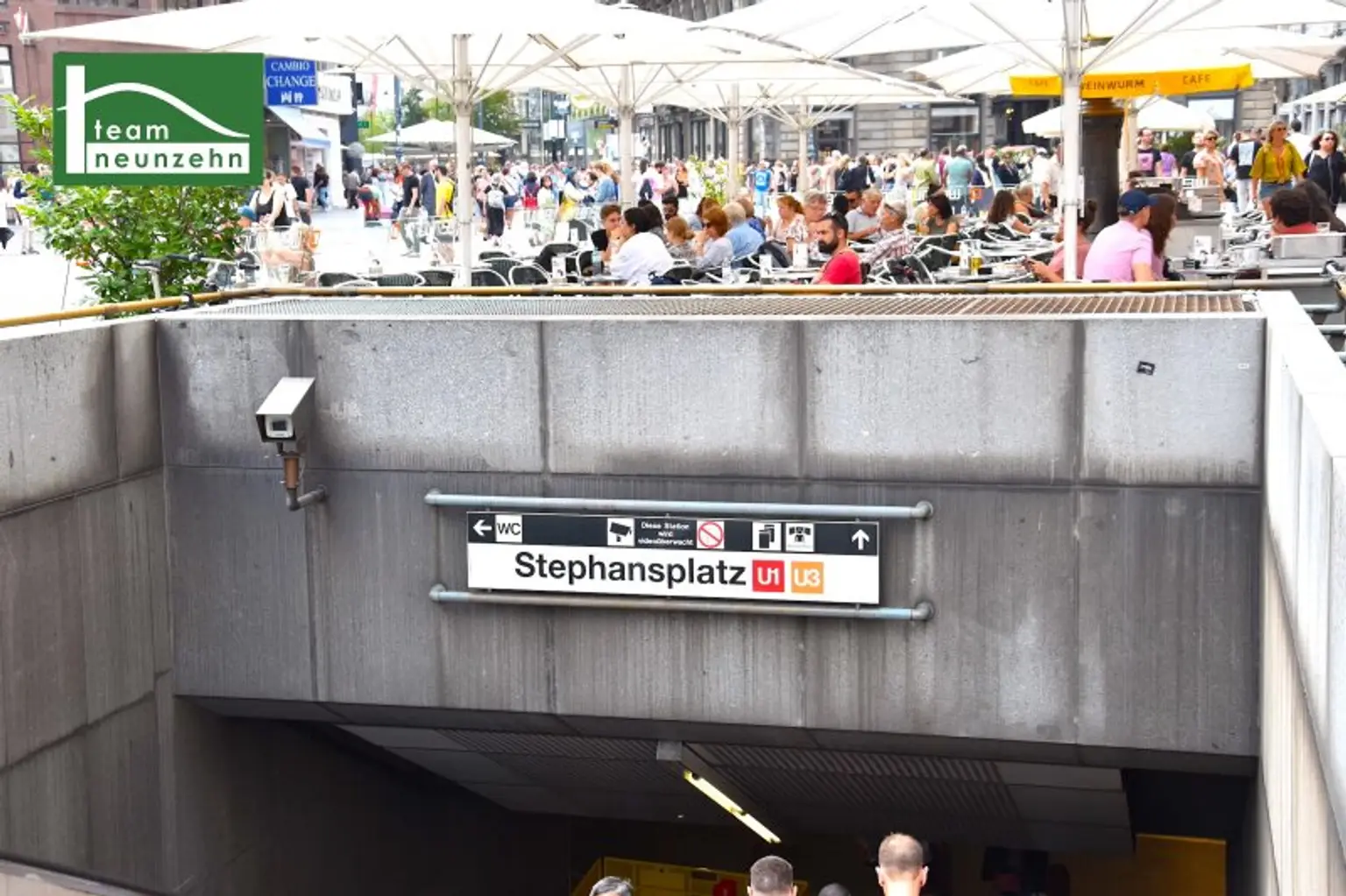 Klimatisierte Wohnung in Hofruhelage am Hohen Markt mit Stellplatzberechtigung! 2 Bäder und Balkon!