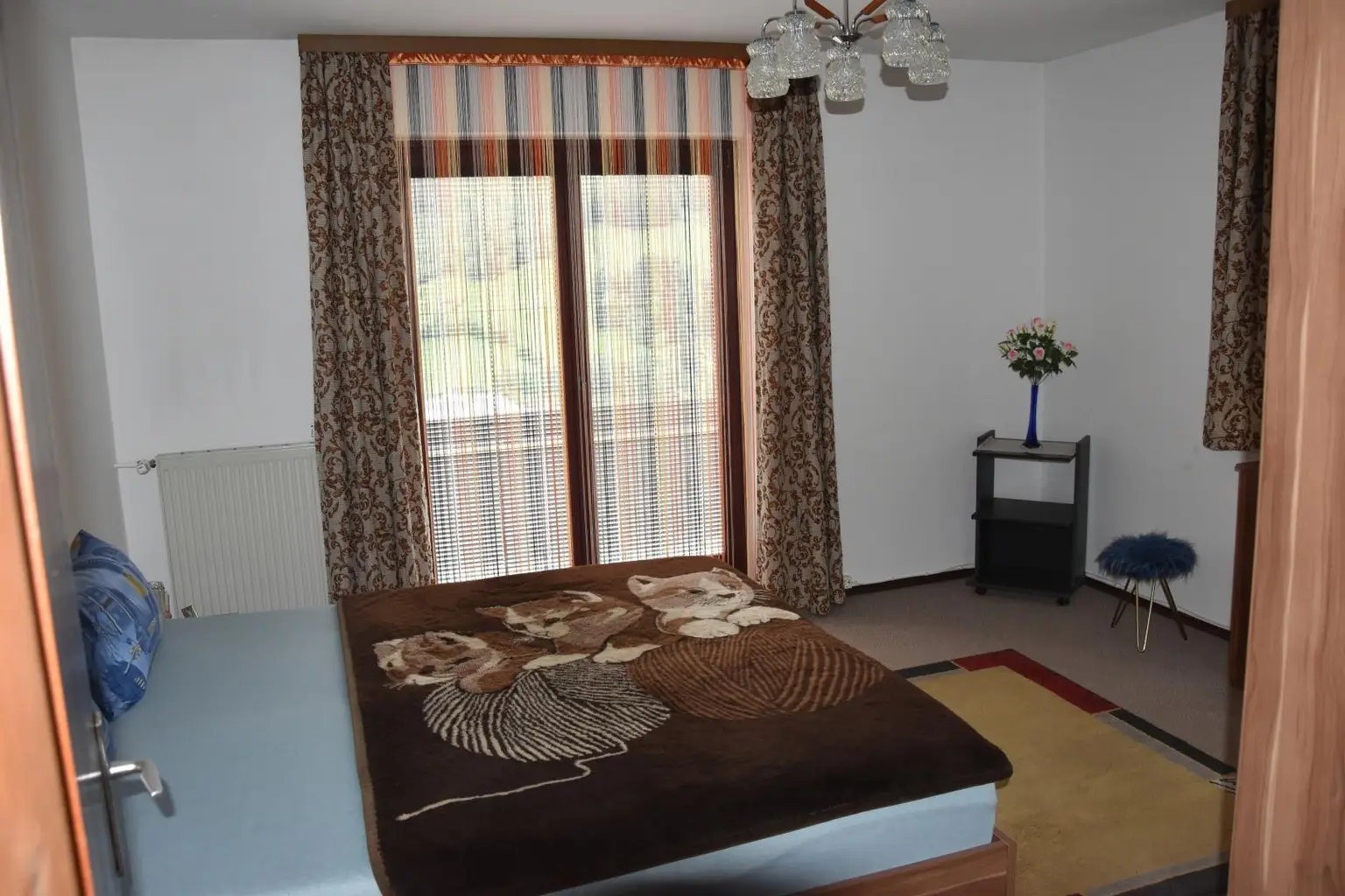 Schlafzimmer mit Balkon