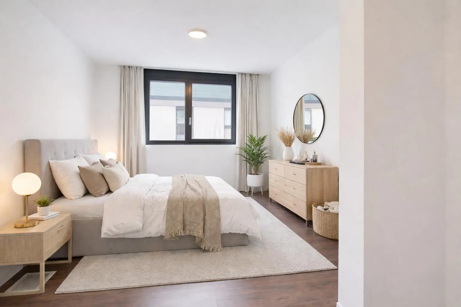 Wohnung - Schlafzimmer Visualisierung