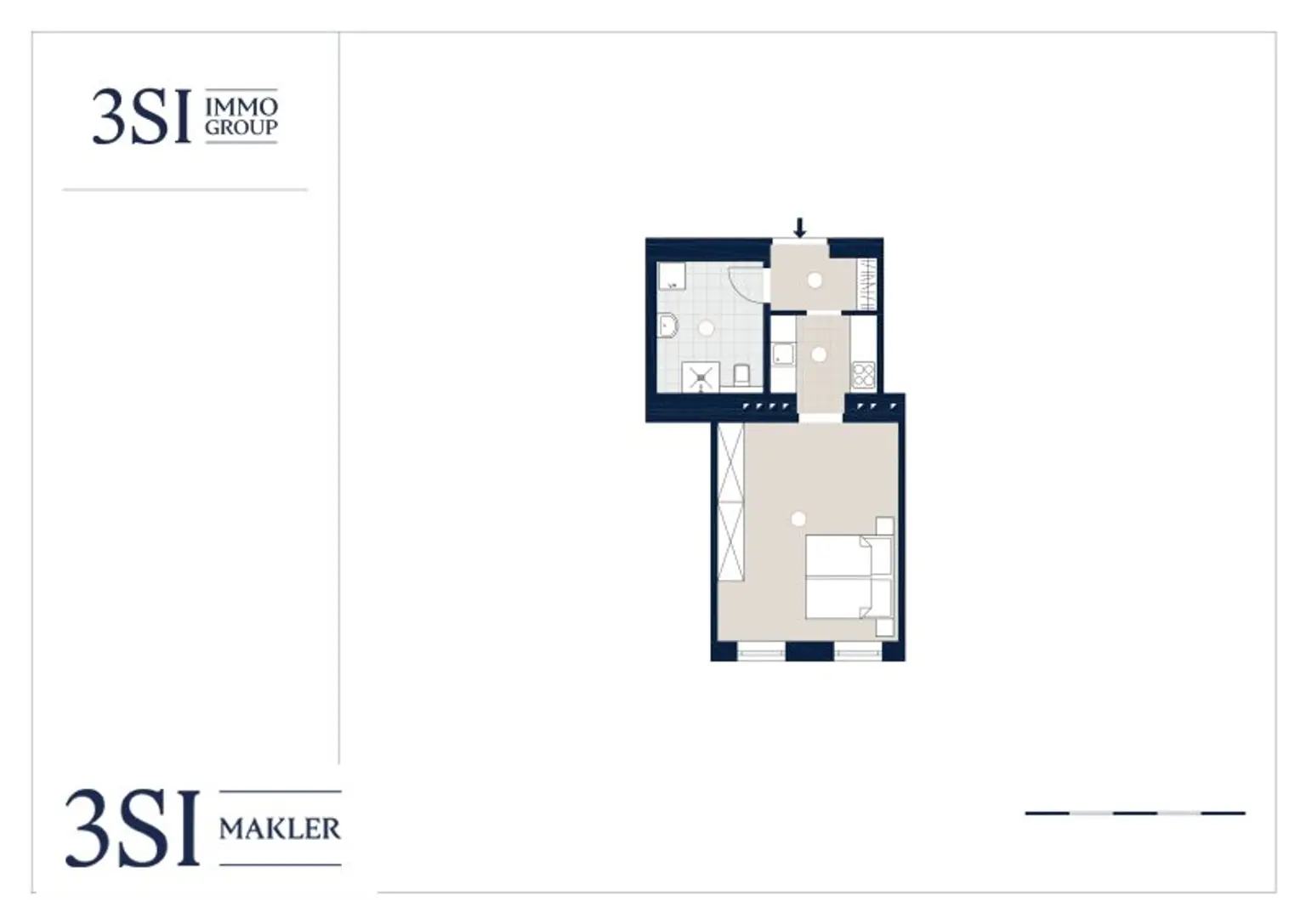 Klein, fein, erstklassig – 1-Zimmer-Wohnung im stilvollen Altbau