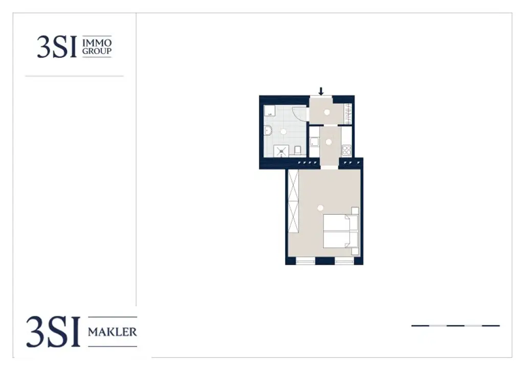 Klein, fein, erstklassig – 1-Zimmer-Wohnung im stilvollen Altbau