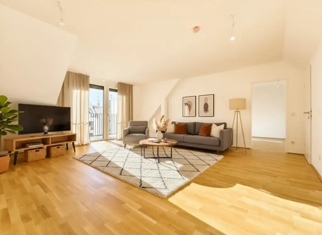 Exklusive Dachterrasse in Währing - 3 Zimmer mit top Aufteilung und großzügiger Außenfläche - Exzellente öffentliche Anbindung