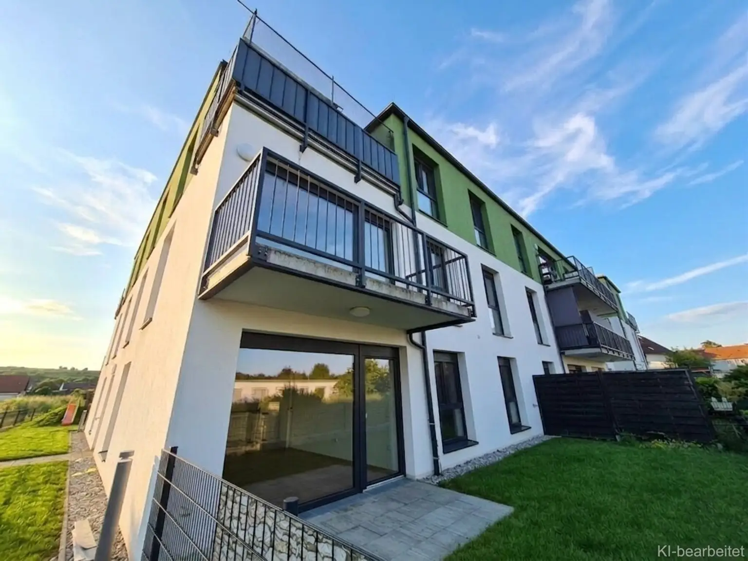 Jetzt den Traum vom Eigenheim erfüllen - Neubau: Ca. 54 m² Wohnung mit ca. 28 m² Eigengarten