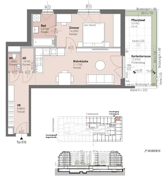 PROVISIONSFREI - Modernes wohnen am Donauufer mit Donaublick!
