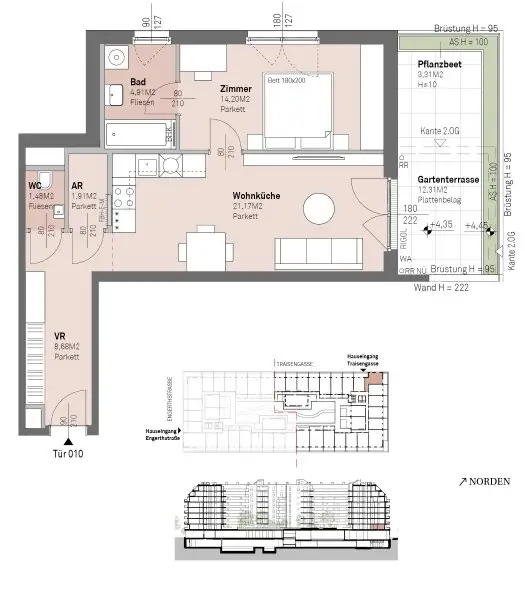 PROVISIONSFREI - Modernes wohnen am Donauufer mit Donaublick!