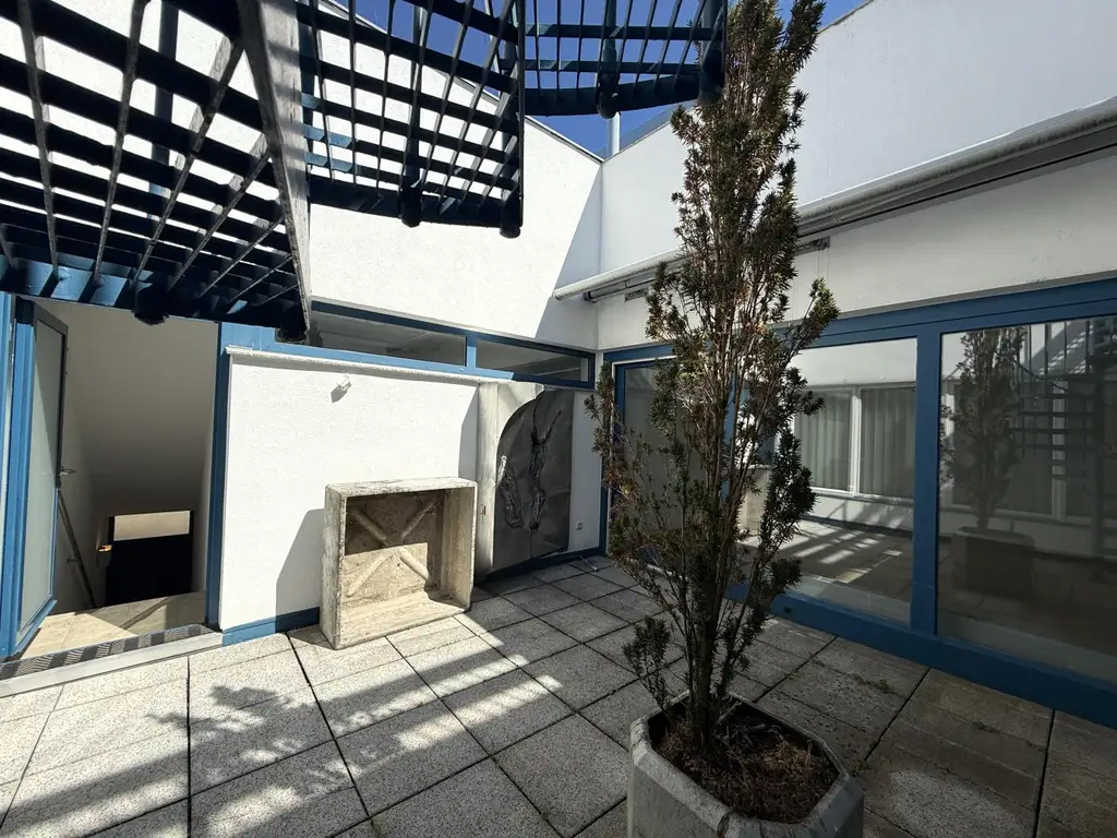 Ansprechendes Atelier, Loft, Dachterrasse inkl. PP im Neunzehnten // Attractive Studio, loft, roof terrace incl. parking in the nineteenth //